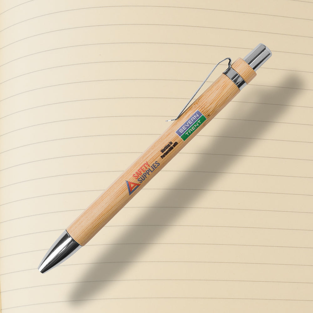 A5 Eco Notebook & Fairstead Bamboo Pen Set