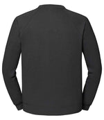 Fruit of the Loom Classic Raglan Sweatshirt Light Graphite