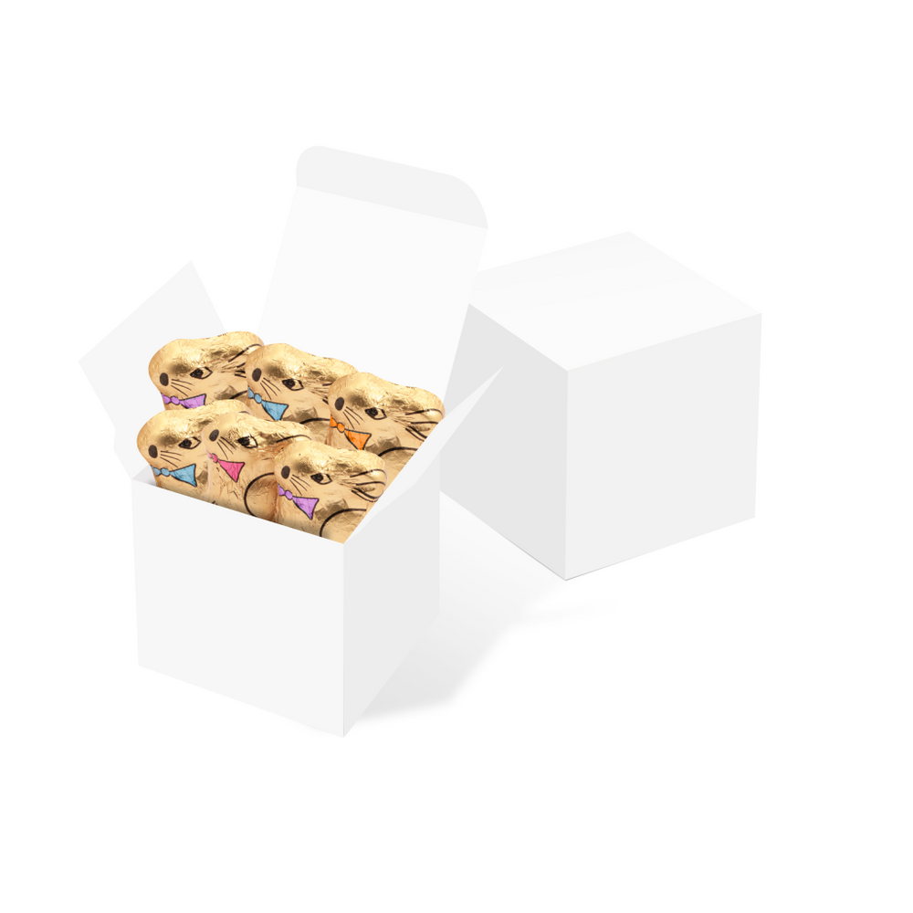 Easter, Eco Maxi Cube, Foiled Bunnies, x6 Bespoke