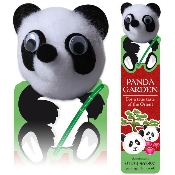 Bookmarks with a Choice of Animal Logobugs