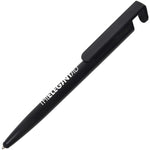 Branded PHONE-UP ball pen with phone cleaner/stylus