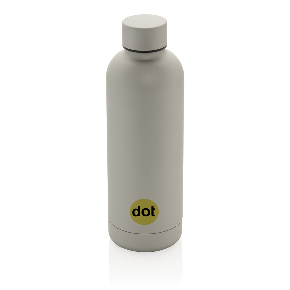 RCS Recycled stainless steel Impact vacuum bottle Silver