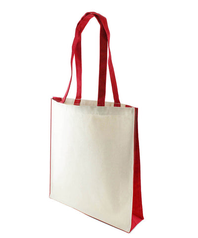 10oz Canvas Bag with Dyed Gussets - Kuku