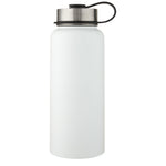 Branded Supra 1 L copper vacuum insulated sport bottle with 2 lids