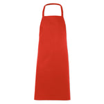 Kitchen apron in cotton Red