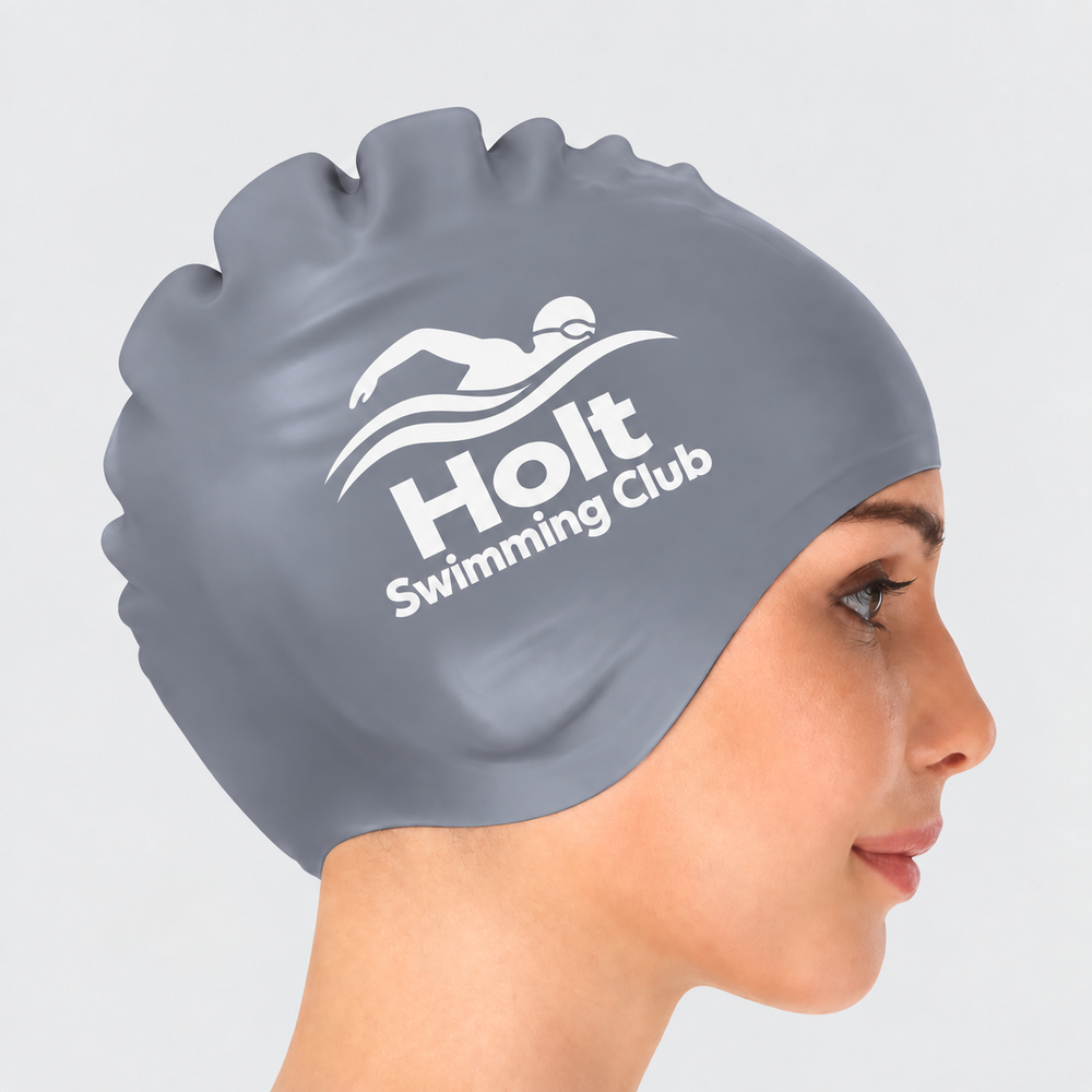 Logo Branded Silicone Swimming Hat