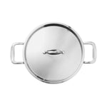 Branded VINGA Baron copper saucepan