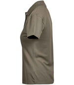 Tee Jays Ladies Luxury Stretch Polo Shirt Clay