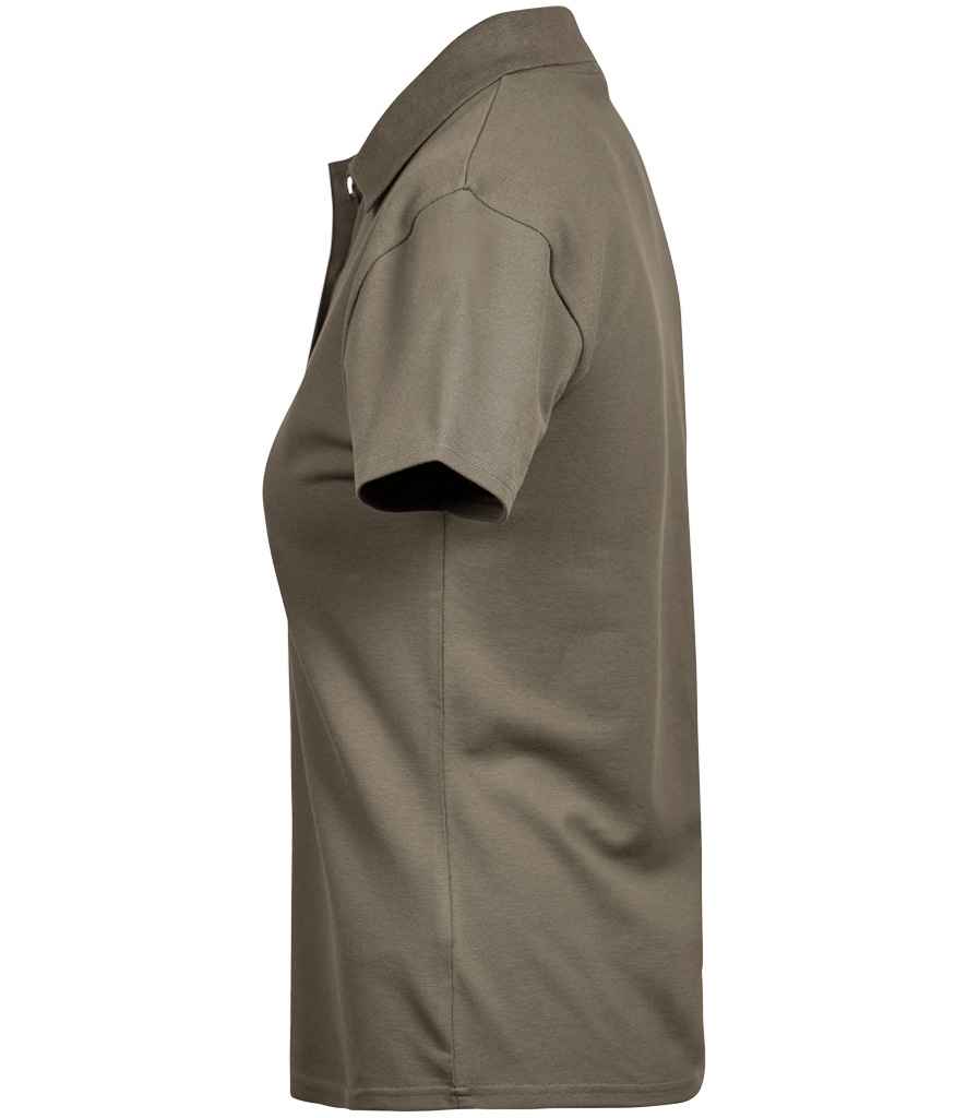 Tee Jays Ladies Luxury Stretch Polo Shirt Clay