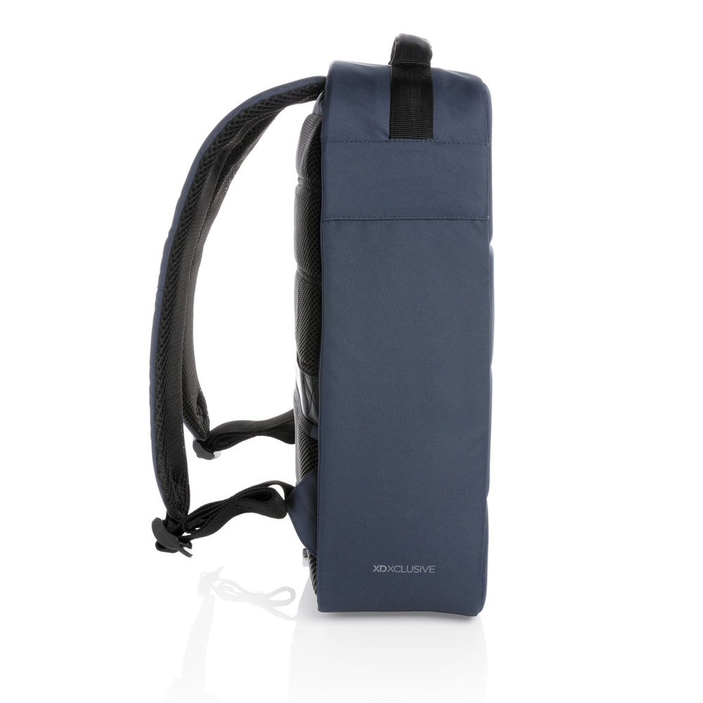 Branded Impact AWARE™ RPET anti-theft 15.6" laptop backpack