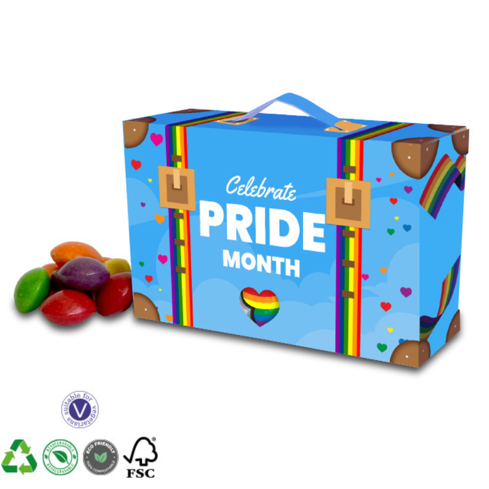 Suitcase Box of Skittles