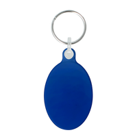 50mm Oval Keyring
