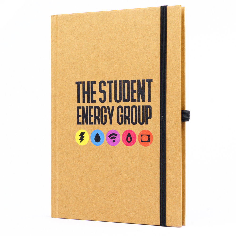 Printed A5 Eco Friendly Notebook | A5 Size Sustainble Branded Notebooks