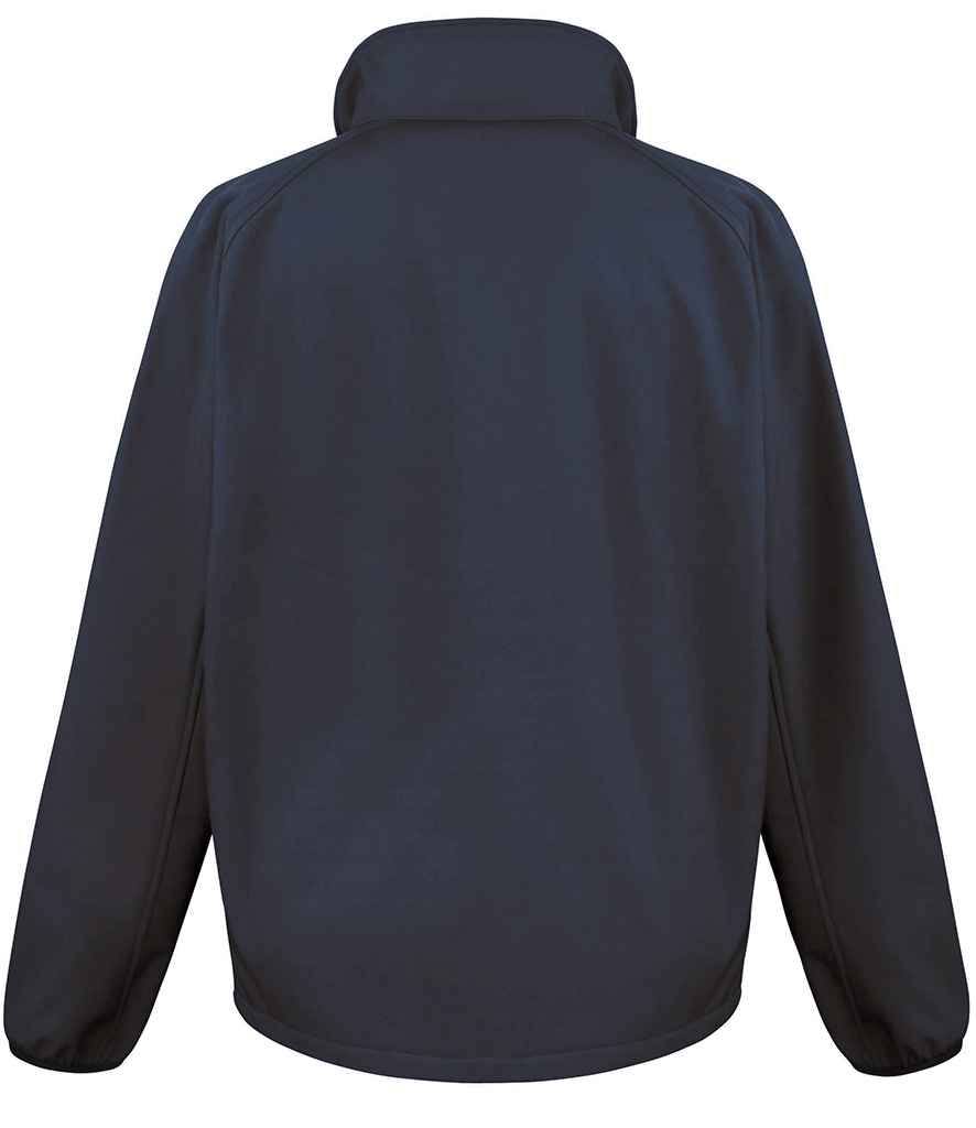 Result Core Printable Soft Shell Jacket Navy/Navy