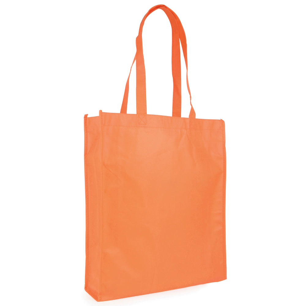 Eco Friendly non woven PP long handled shopper with gusset