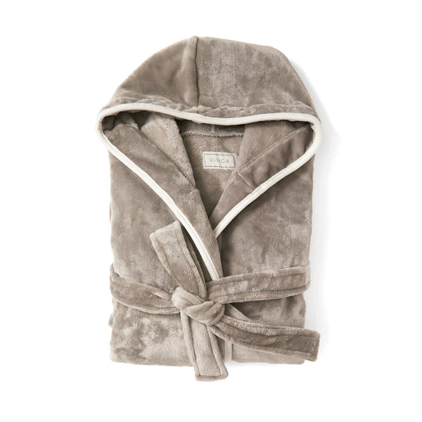 Branded VINGA Louis luxury plush RPET robe size L-XL