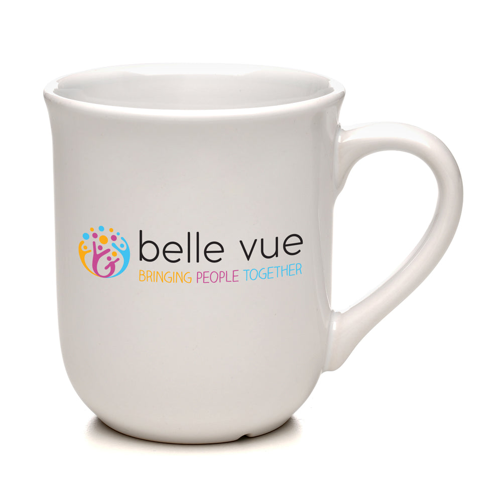 BELL 11oz Glazed Mug White