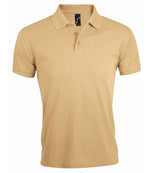 SOL'S Prime Poly/Cotton Piqué Polo Shirt Sand