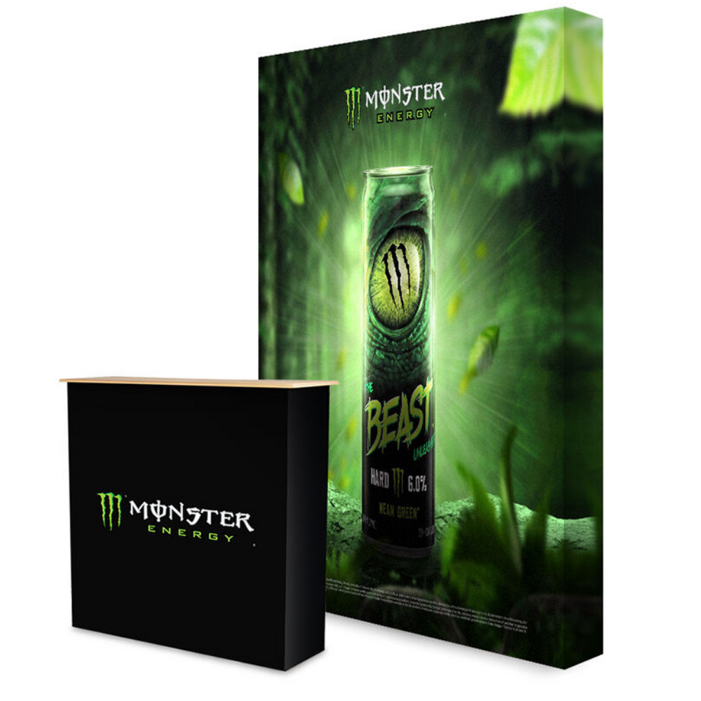 3x2m Pop-Up Stand with Pop-Up Counter