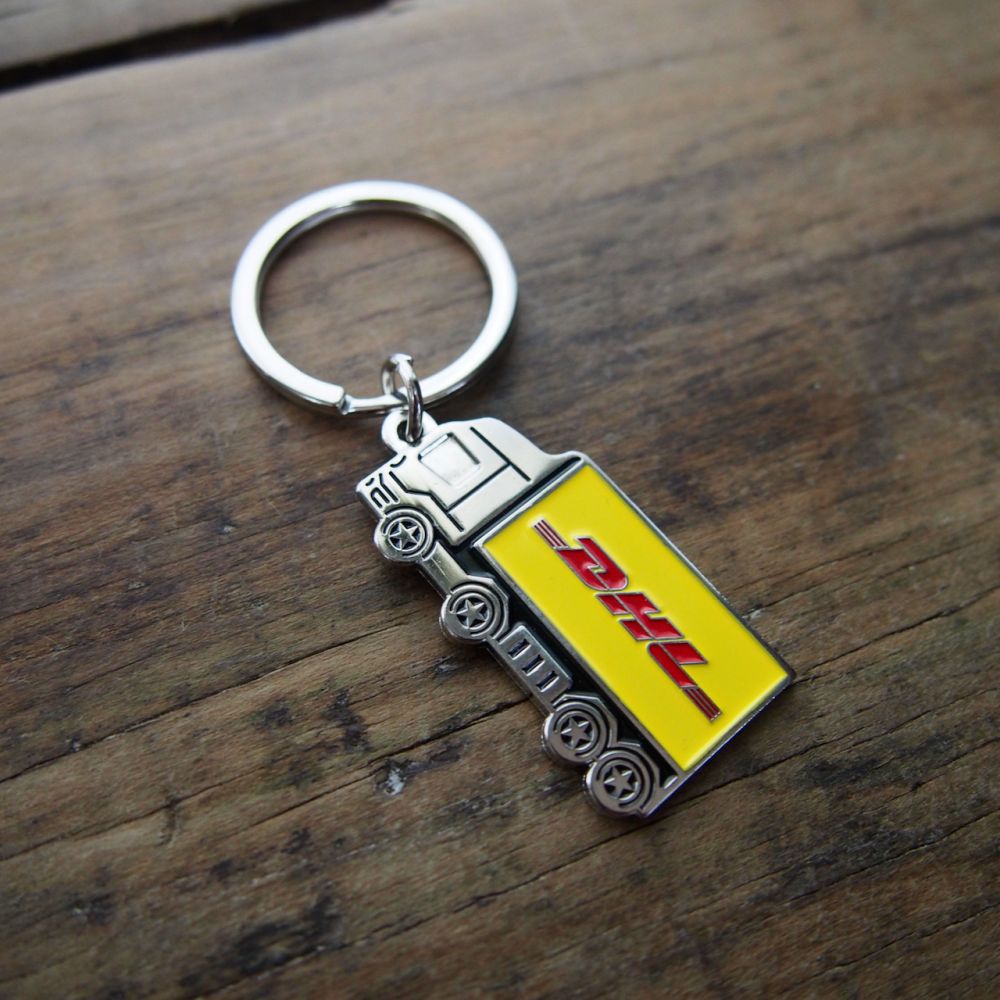 Stamped Iron Soft Enamel Keyring (40mm)