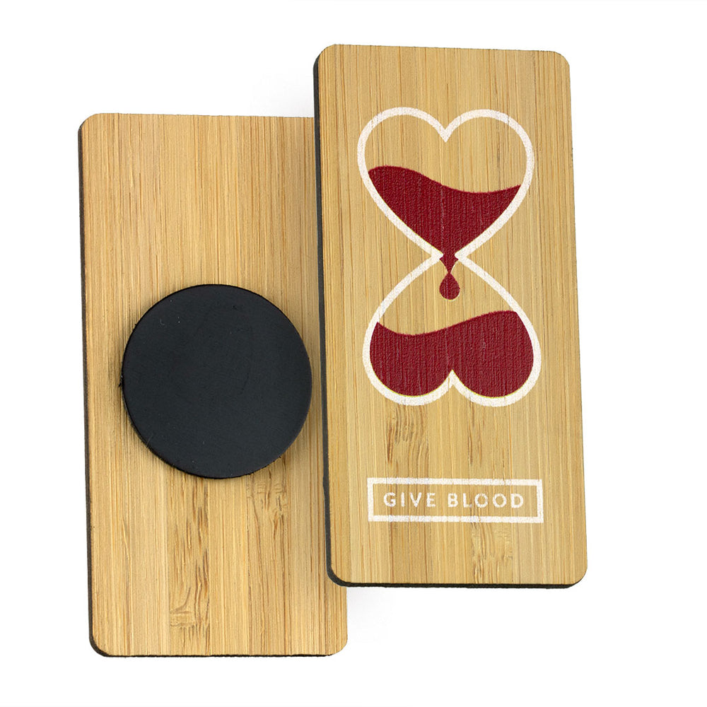 Bespoke Shape Bamboo Fridge Magnets