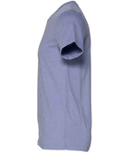 Canvas Unisex Crew Neck T-Shirt Lavender Blue