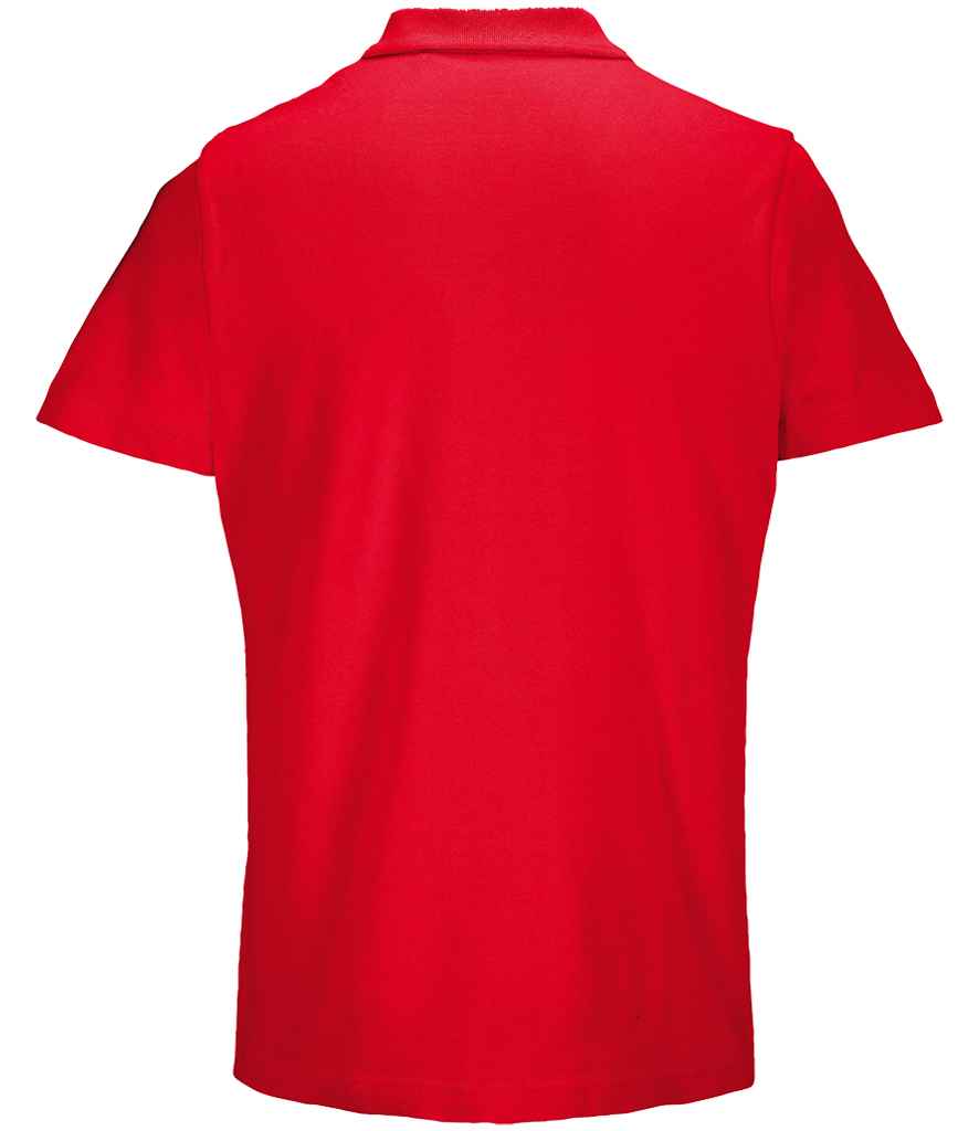 SOL'S Unisex Pulse Twin Piqué Polo Shirt Red