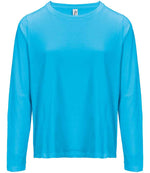 SOL'S Ladies Monarch Long Sleeve T-Shirt Aqua