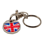 Express Metal Trolley Coin Keyring