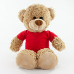 Coloured T-Shirt Bear III 30cm Barney Bear, Biscuit