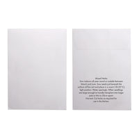 Seed Pack in White Paper Envelope