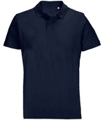 SOL'S Unisex Pulse Twin Piqué Polo Shirt French Navy