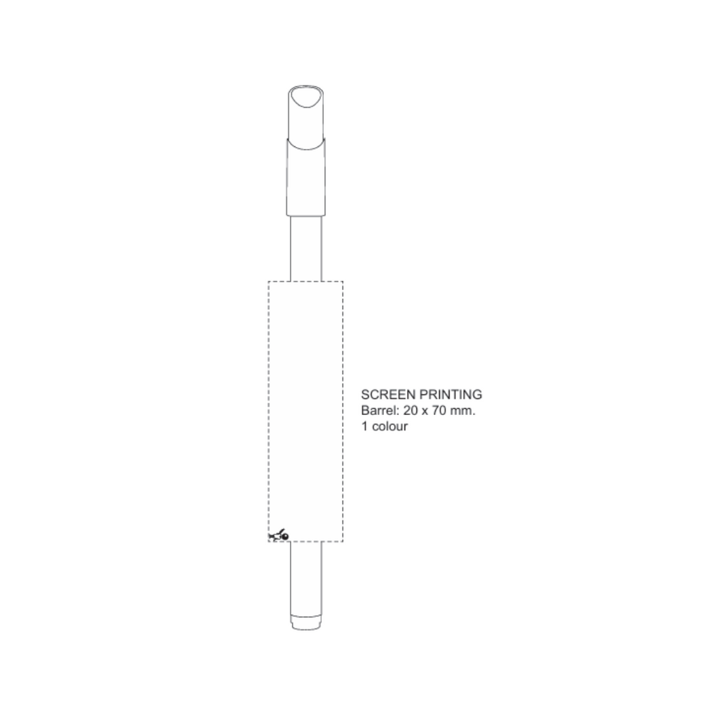 BIC® Velleda® White Board Marker Fine White/Black with Black Ink