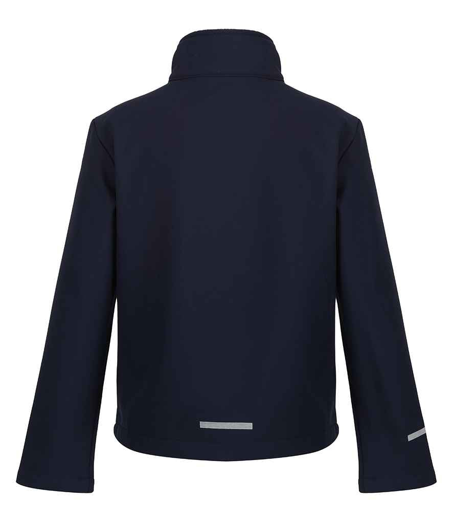 Regatta Kids Ablaze Soft Shell Jacket Navy/Navy