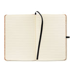 Branded A5 cork notebook 96 lined