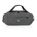 Branded Impact AWARE™ RPET modern sports duffel