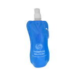 Promotional Foldable water bottle | Roll up Eco Bottle with Carabiner
