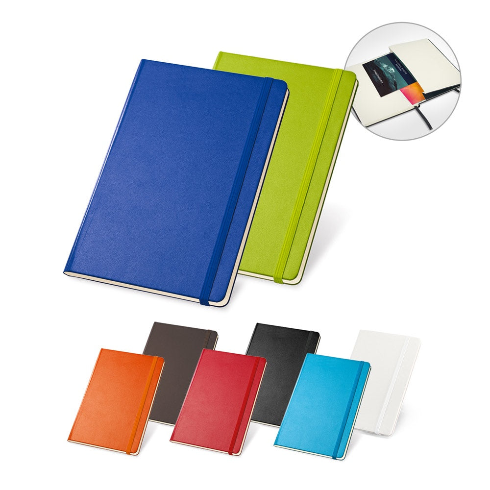 Twain A5 Hardcover Notebook Black