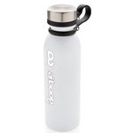 Copper vacuum insulated bottle with carry loop