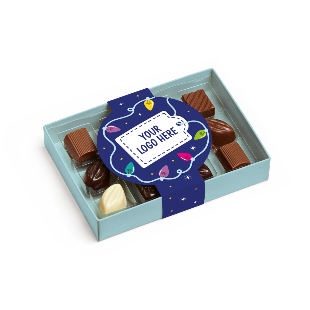 Branded Box of 12 Chocolate Truffles