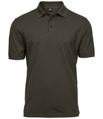 Tee Jays Luxury Stretch Piqué Polo Shirt Dark Olive
