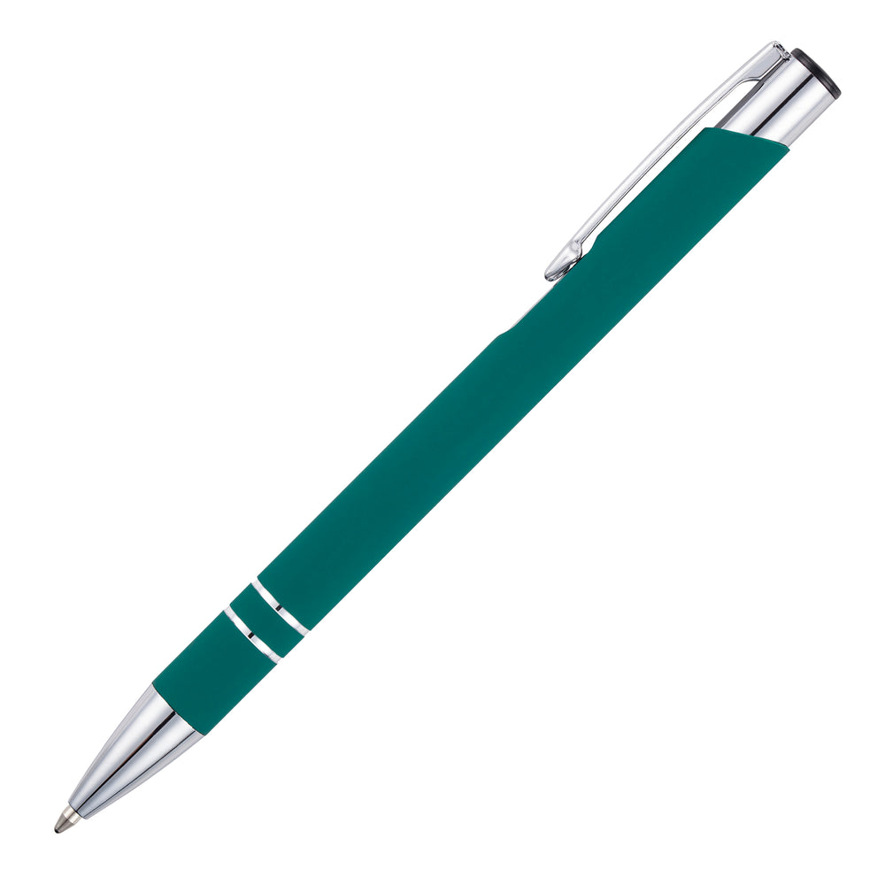 Branded Lincoln Soft Touch Metal Ballpoint Pen