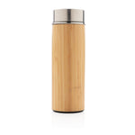 Branded Leak proof bamboo vacuum bottle