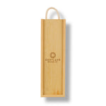Branded Wine Bottle Box Natural