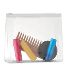 Branded Cosmetic pouch with zipper