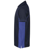 Finden + Hales Kids Performance Piped Polo Shirt Navy/Royal Blue/Royal Blue