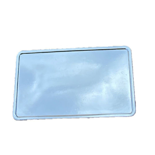 Rectangular Pin Badge with Full Colour Printed Decal (UK Stock)
