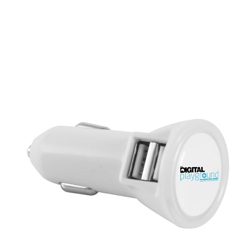 Dual Port Led USB Car Charger