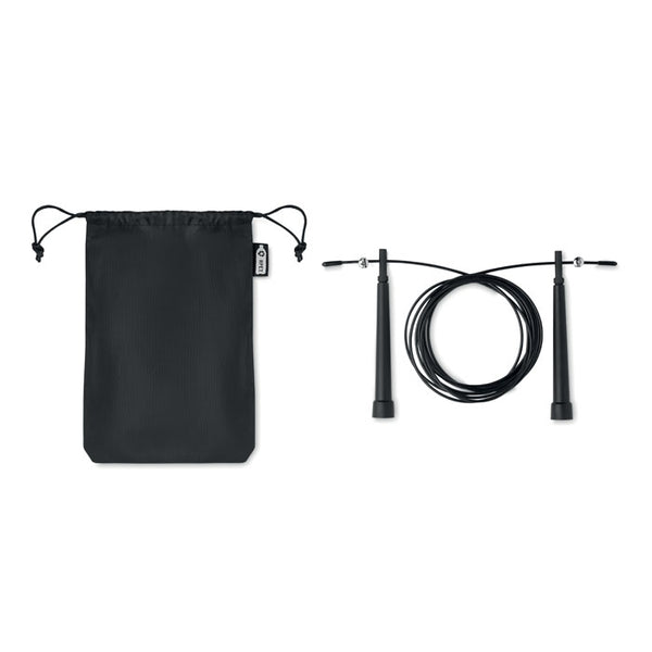 Branded Speed jumping rope RPET pouch