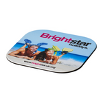 Branded Brite-Mat® square coaster